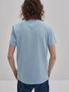 Pánske modré tričko eko bavlna BRONN 400